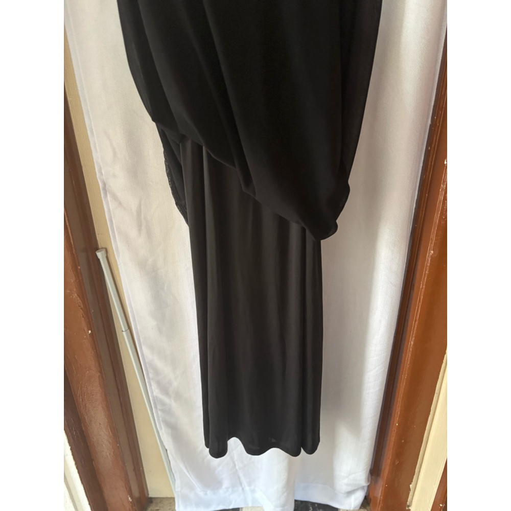Women's Forever 21 Black Maxi Dress Size L - Picture 3 of 4